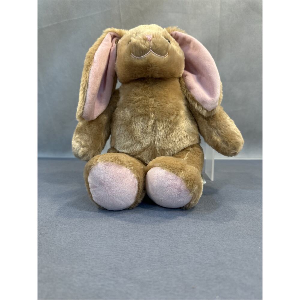 Build A Bear Brown Bunny Rabbit Plush Stuffed Animal Soft 14”